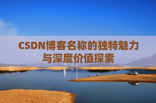 CSDN博客名称的独特魅力与深度价值探索